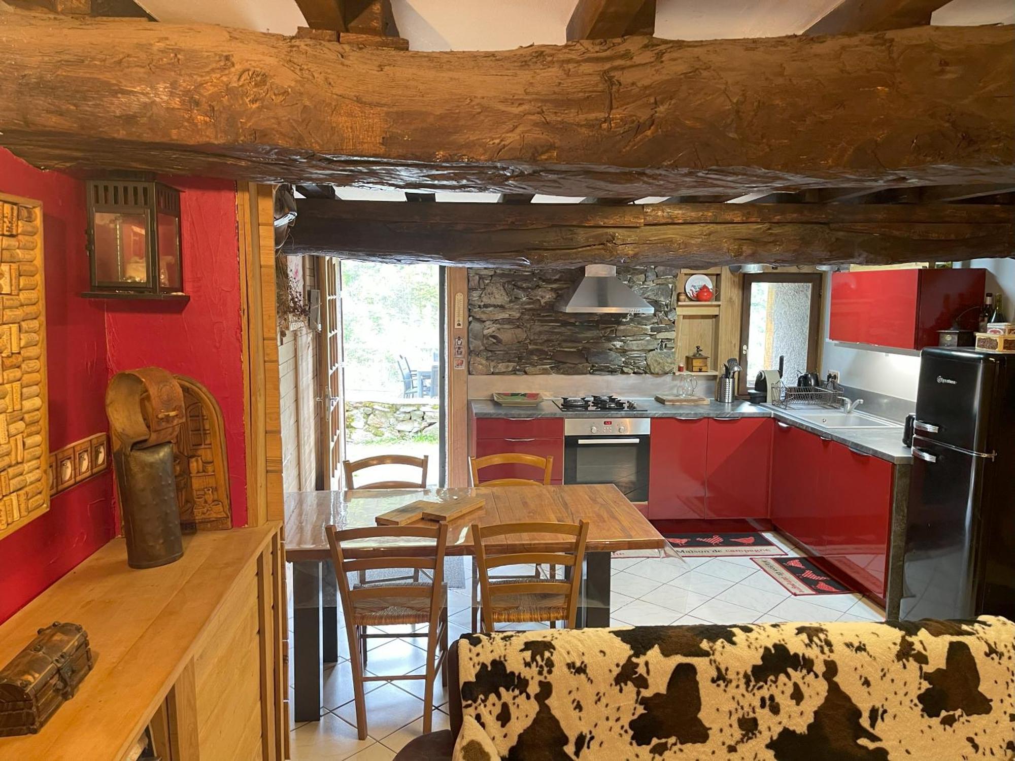 Grange Renovee, Pyrenees Ariegeoises, Gite Haute Ariege Auzat ภายนอก รูปภาพ