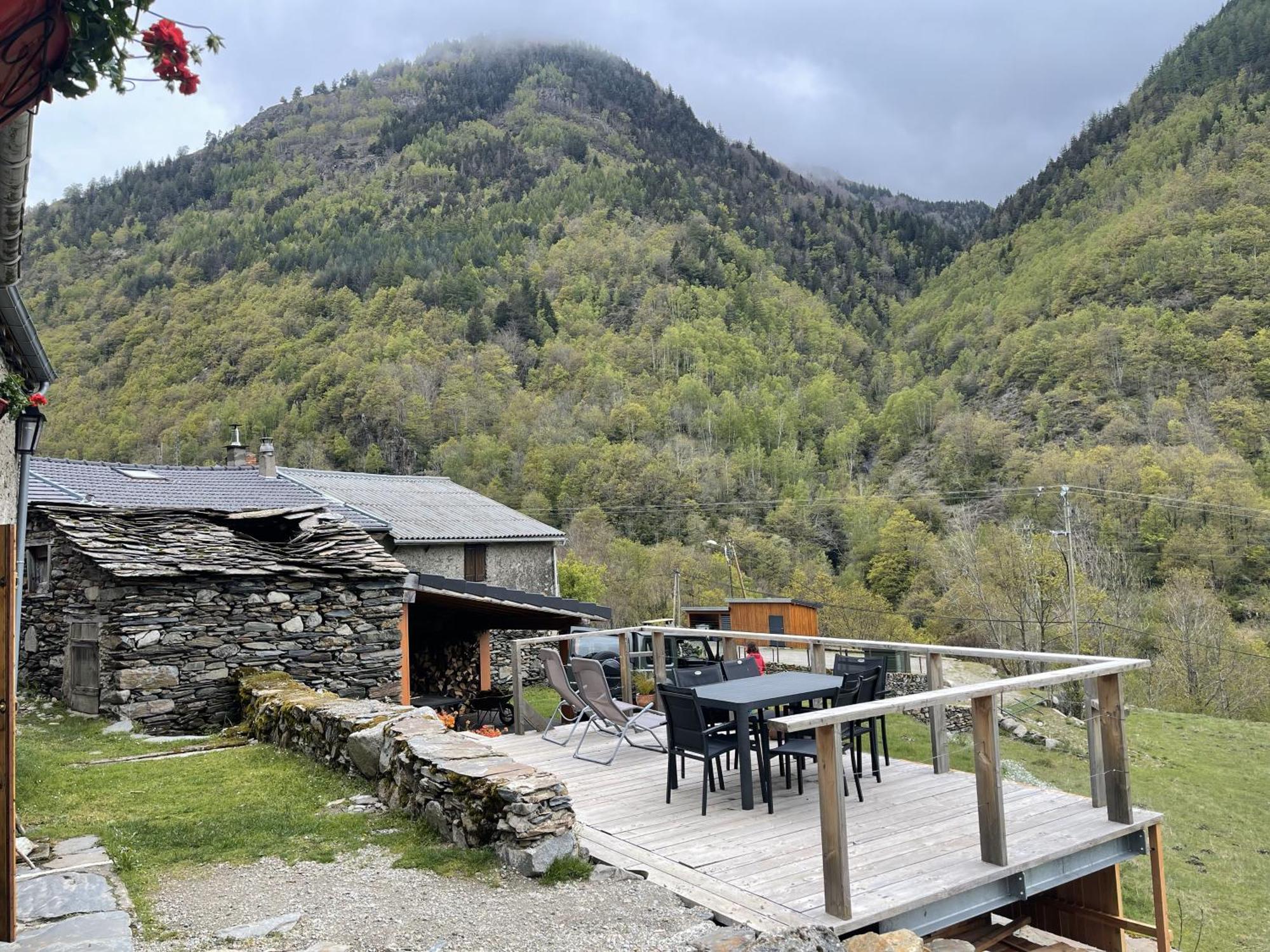 Grange Renovee, Pyrenees Ariegeoises, Gite Haute Ariege Auzat ภายนอก รูปภาพ