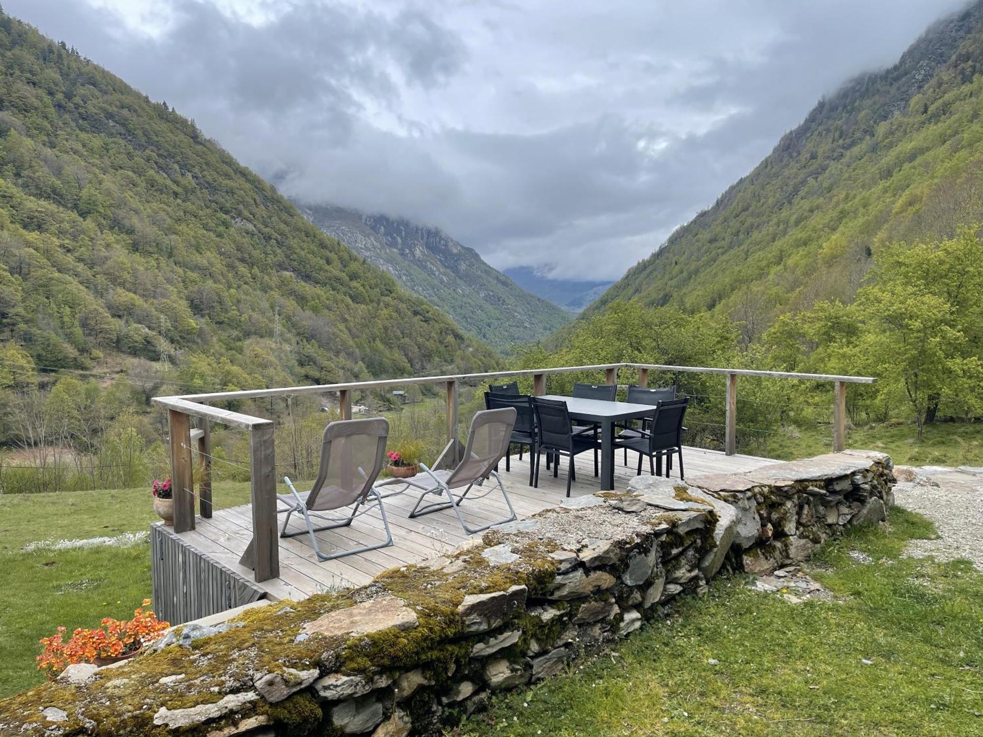 Grange Renovee, Pyrenees Ariegeoises, Gite Haute Ariege Auzat ภายนอก รูปภาพ
